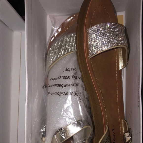 new rhinestone sandals